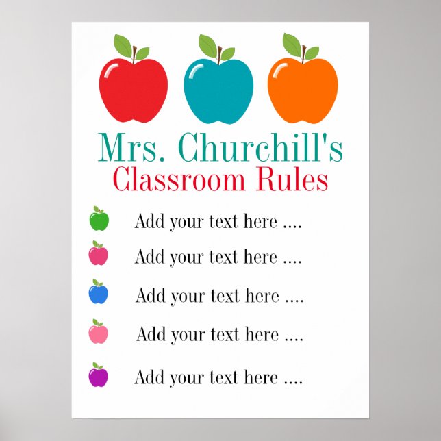 Poster do professor escolar - SRF (Frente)