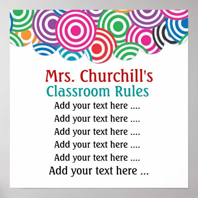 Poster do professor escolar - SRF (Frente)