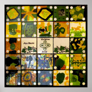 Poster do Projeto Arte Classe da Sra. Hesse