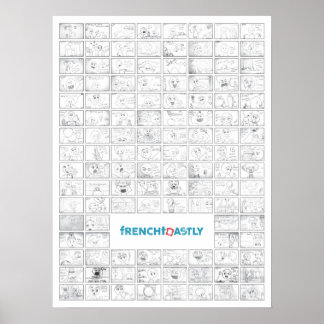 poster do projeto de 120 dias, 18" x 24", Papel br