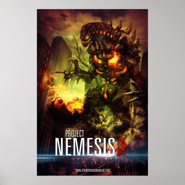 Poster do Projeto Nemesis por Cheung Chung Tat (Frente)