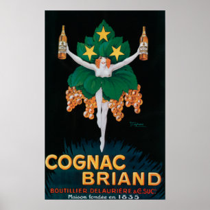 Poster do promocional de Briand do conhaque