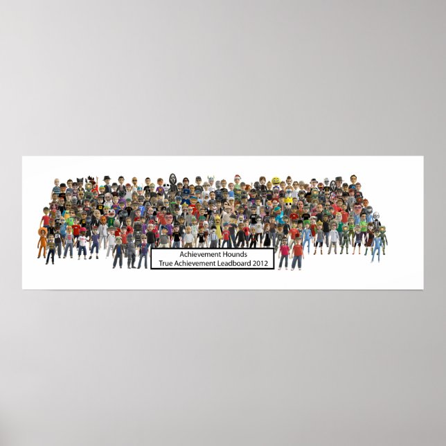 Poster do Quadro de líderes de TA 2012 para Hounds (Frente)