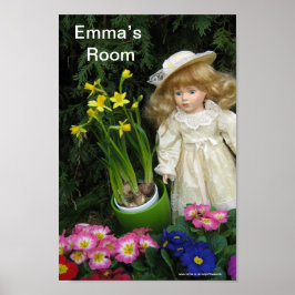 Poster do quarto de Emma