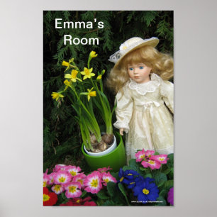 Poster do quarto de Emma