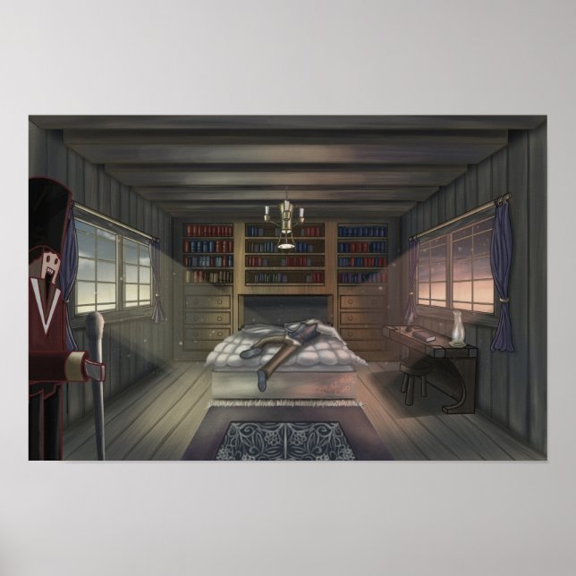 Poster do quarto de Otto (Frente)