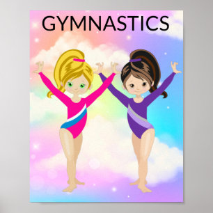POSTER DO RAINBOW GYMNASTICS GYMNAST