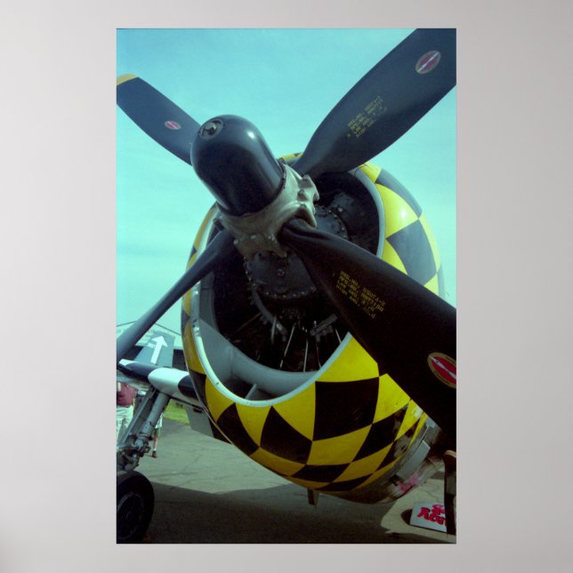 Poster do raio P-47 (Frente)