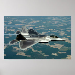 Poster do raptor F-22