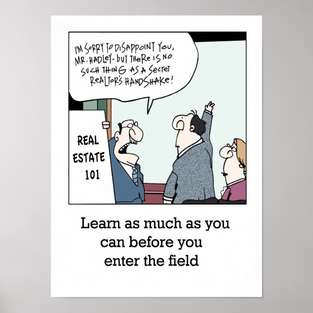 Poster do Real Estate Basics (Frente)