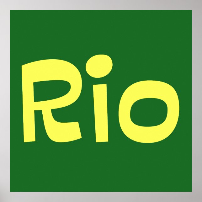 Poster do Rio (Frente)
