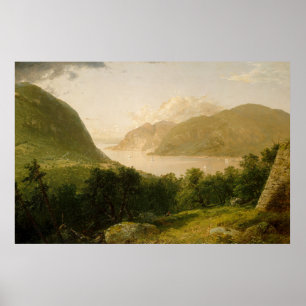 Poster do Rio Hudson Cena 1857