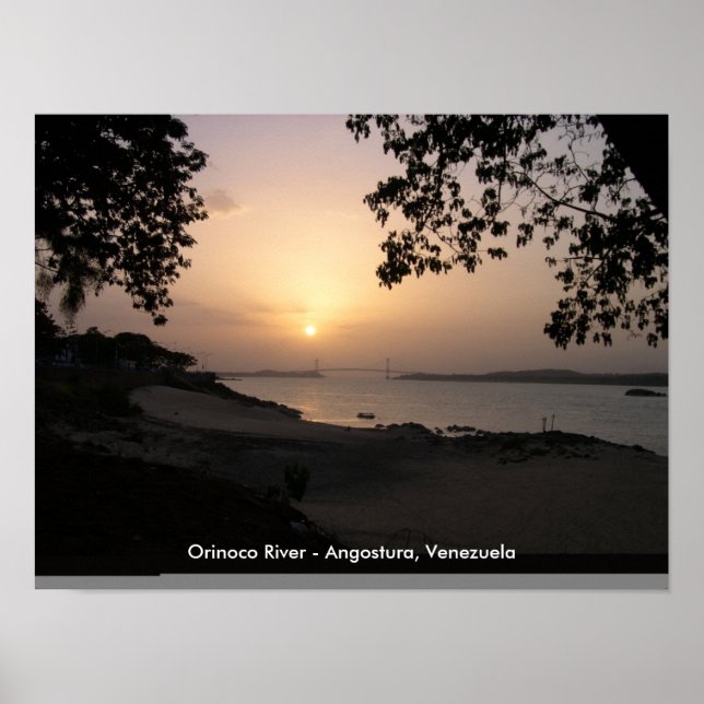 Poster do rio Orinoco (Frente)