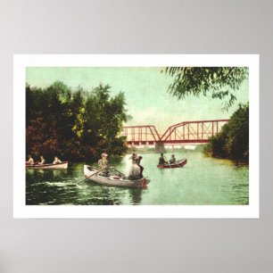 Poster do rio russo Healdsburg