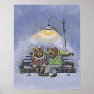 Poster do romance do urso