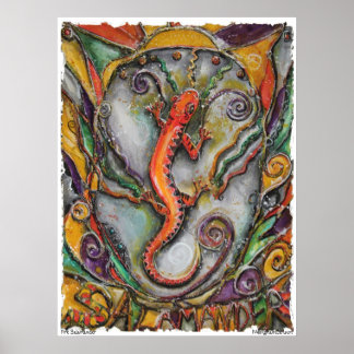 Poster do Salamander de Fogo PMACarlson