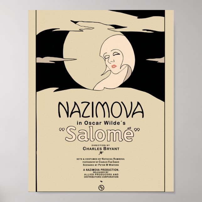 Poster do Salome Vintage Movie (Frente)