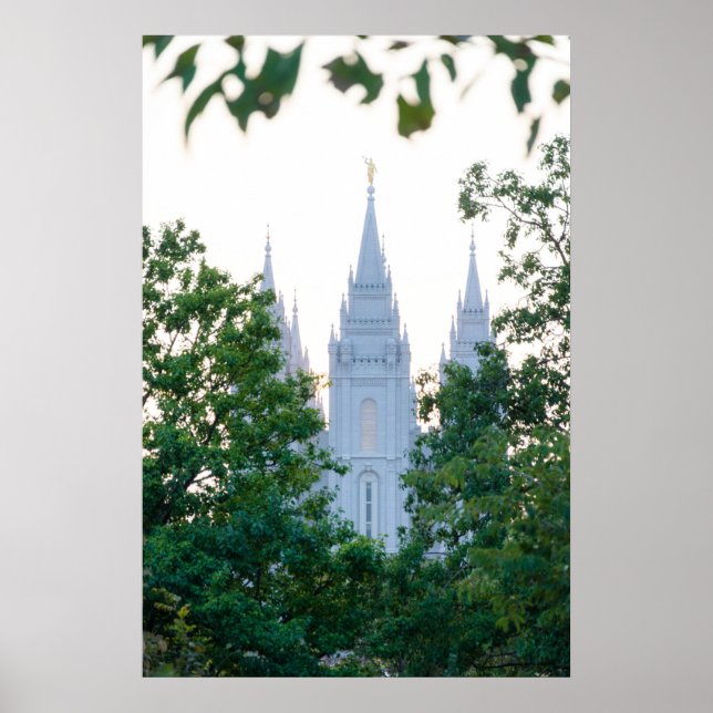 Poster do Salt Lake Temple (Frente)