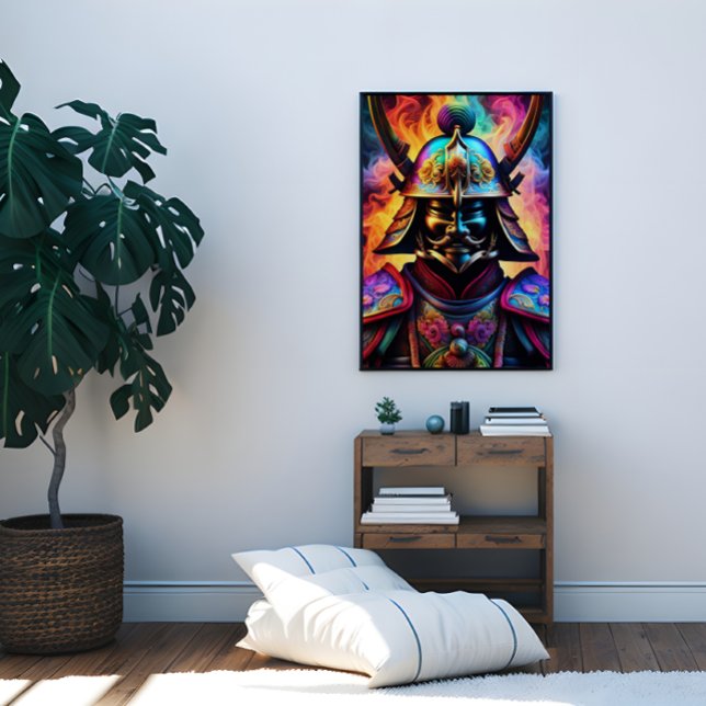 Poster do Samurai japonês (Criador carregado)