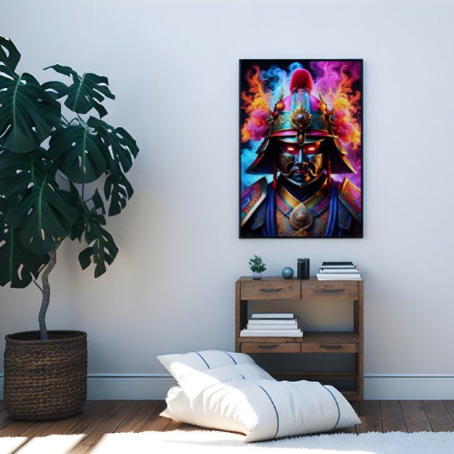 Poster do Samurai japonês (Criador carregado)