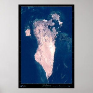 Poster do satélite de Barém
