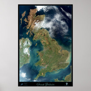 Poster do satélite de Grâ Bretanha