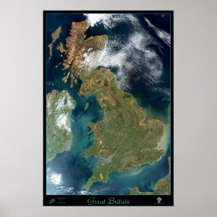 Poster do satélite de Grâ Bretanha