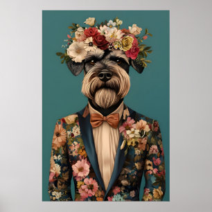 Poster do Schnauzer Gigante de Terno, Schnauzer Gi