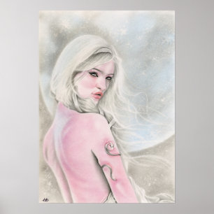 Poster do Selene da deusa da lua