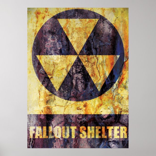 Poster do Shelter de Fallout (Frente)