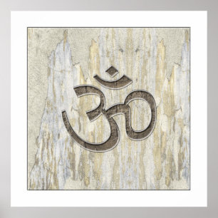 Poster do símbolo do OM dos materiais orgânicos