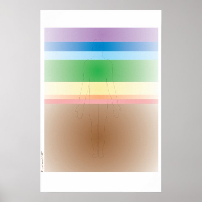 Poster do sistema Chakra (Frente)