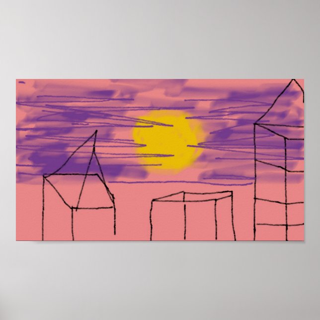 Poster do Skyline (Frente)