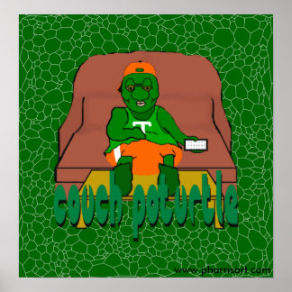 Poster do sofá Poturtle