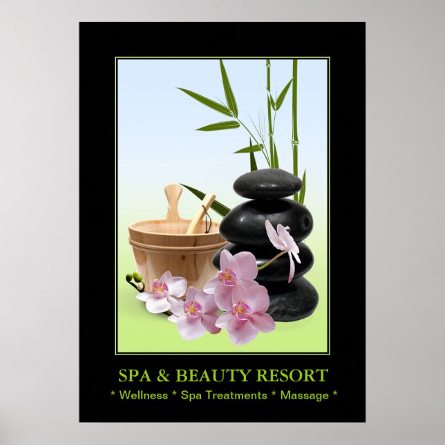 Poster do SPA e Beleza Resort (Frente)
