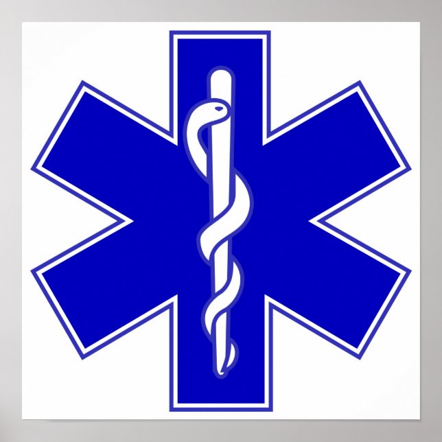Poster do Star of Life EMS (Frente)