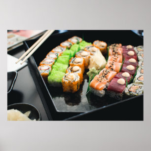 Poster do sushi