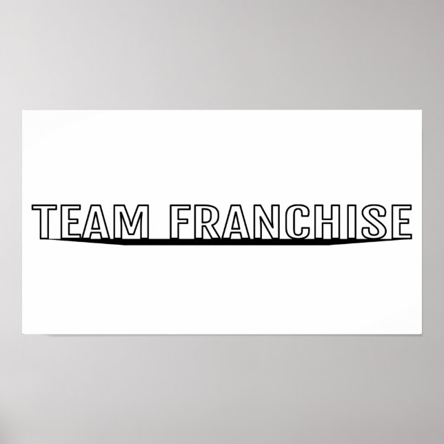 Poster do Team Franchise (Frente)