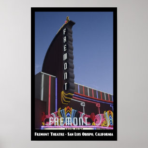 Poster do teatro 11x17 de Fremont