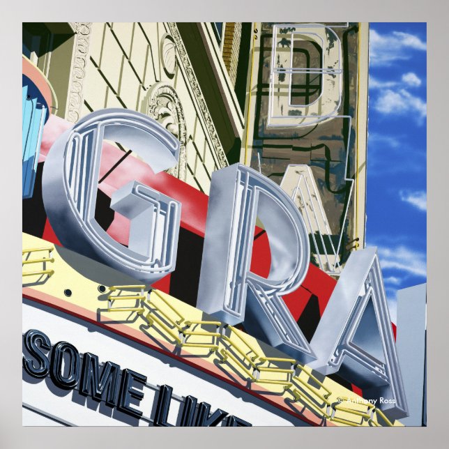 Poster do Teatro Granada (Frente)