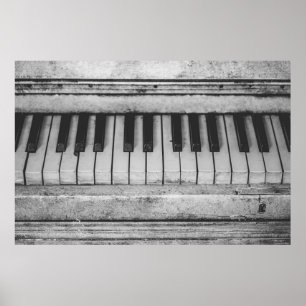 Poster do teclado Vintage