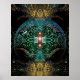 Poster do Templo Fractal