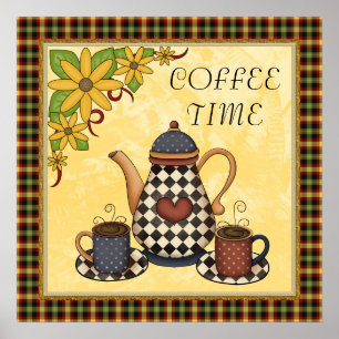 Poster do tempo do café