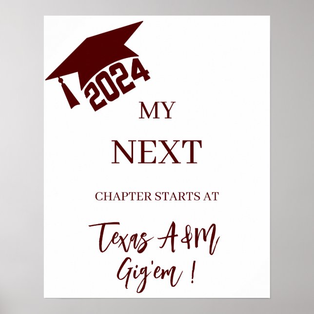 poster do Texas A&M 2024 (Frente)