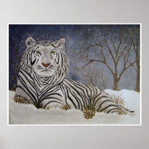 Poster do tigre da neve