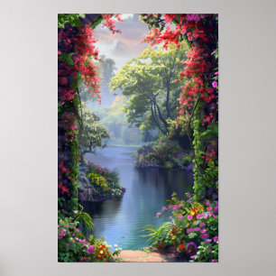 Poster do Tranquil Jardim Japonês