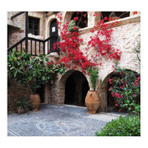 Poster do Tribunal das Igrejas do mosteiro Toplou