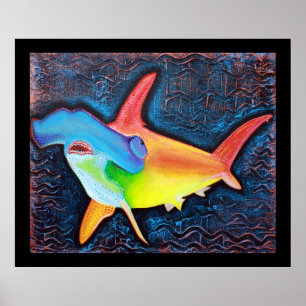 Poster do tubarão de Hammerhead