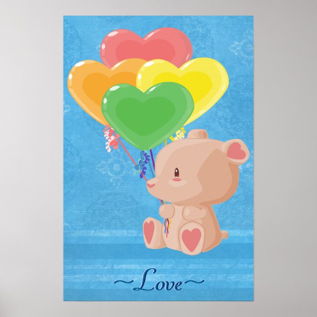 Poster do Urso Balão (Frente)