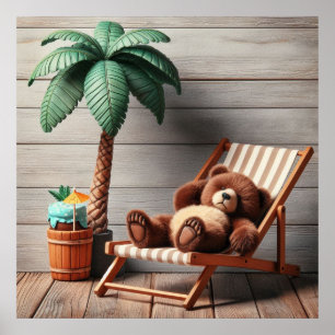 Poster do Urso de Férias